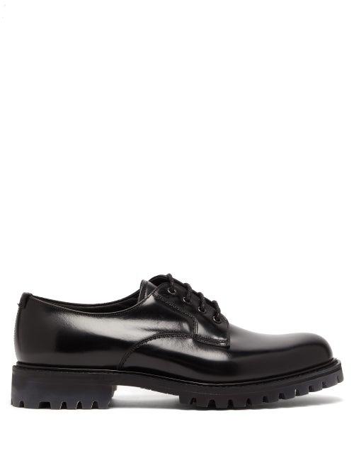 Matchesfashion.com Church's - Chester Chunky Sole Leather Derby Shoes - Mens - Black
