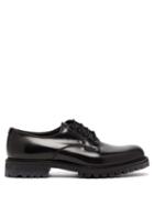 Matchesfashion.com Church's - Chester Chunky Sole Leather Derby Shoes - Mens - Black