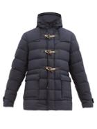 Matchesfashion.com Herno - Il Montgomery Quilted Down Jacket - Mens - Blue