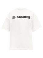 Mens Rtw Jil Sander - Logo-print Cotton-jersey T-shirt - Mens - White