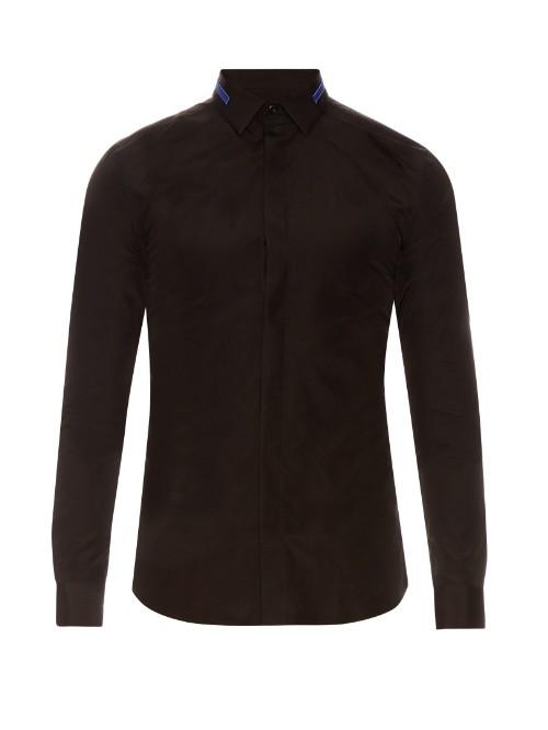 Givenchy Button-cuff Cotton-poplin Shirt