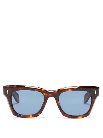 Jacques Marie Mage Delean Tortoiseshell Acetate Sunglasses