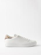 Paul Smith - Beck Rainbow-heel Panel Leather Trainers - Mens - White