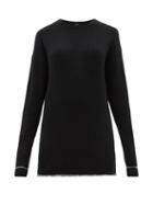 Matchesfashion.com Joseph - Oversized Cashmere Sweater - Womens - Black