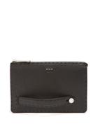 Fendi Grained-leather Pouch