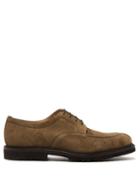 Matchesfashion.com Cheaney - Newton Suede Derby Shoes - Mens - Brown