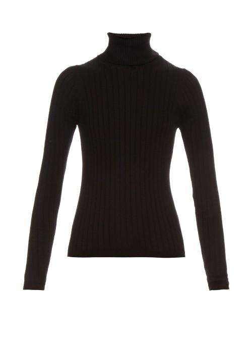 M.i.h Jeans Casa Roll-neck Ribbed-knit Sweater