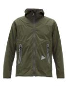 Matchesfashion.com And Wander - Zip-through Hooded Ripstop Jacket - Mens - Khaki