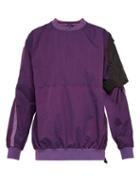 Matchesfashion.com Nemen - Dondi Crew Neck Technical Sweatshirt - Mens - Purple