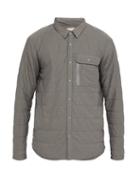 Matchesfashion.com Snow Peak - Quilted Jersey Shirt - Mens - Grey
