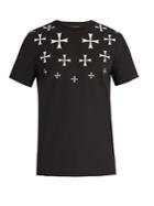 Neil Barrett Military Star Cotton-blend T-shirt