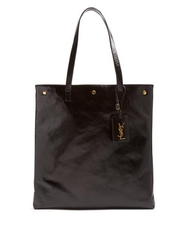 Saint Laurent Noe Leather Tote