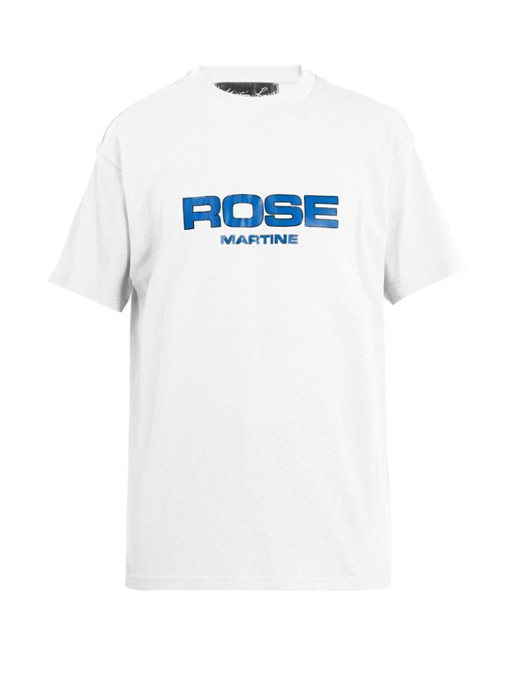 Martine Rose Boss Logo-print Cotton T-shirt