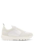 Matchesfashion.com Thom Browne - Low Top Leather Running Trainers - Mens - White