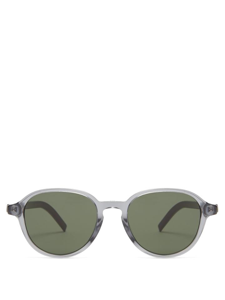 Dior Homme Sunglasses Blacktie240s Round-frame Sunglasses