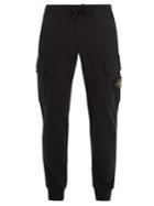Stone Island Cargo-pocket Tapered Cotton Track Pants
