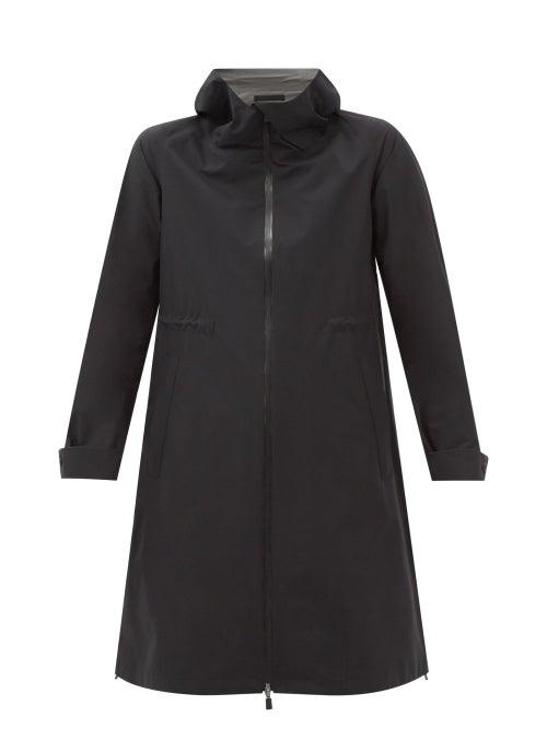 Herno - Laminar Gortex Parka Coat - Womens - Black