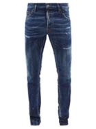 Dsquared2 - Cool Guy Distressed Slim-leg Jeans - Mens - Blue