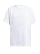 Matchesfashion.com Raey - Longline Cotton Jersey T Shirt - Womens - White