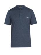 Ermenegildo Zegna Logo-embroidered Cotton Polo Shirt