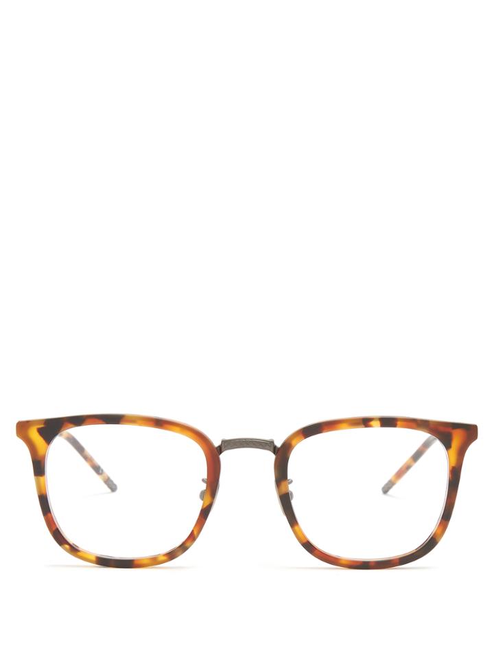 Bottega Veneta Square-frame Acetate Glasses