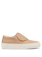 Matchesfashion.com Primury - Paper Planes Slip-on Leather Trainers - Womens - Beige