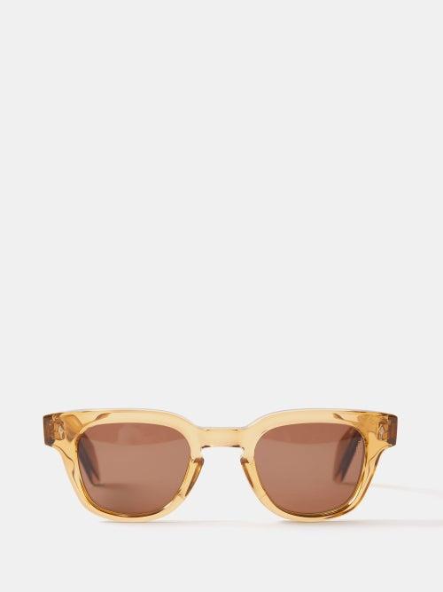 Jacques Marie Mage - Julien D-frame Acetate Sunglasses - Mens - Brown