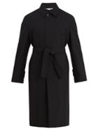 Stella Mccartney Point-collar Wool-twill Trench Coat