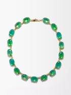 Roxanne Assoulin - Simply Emerald Crystal Necklace - Womens - Green