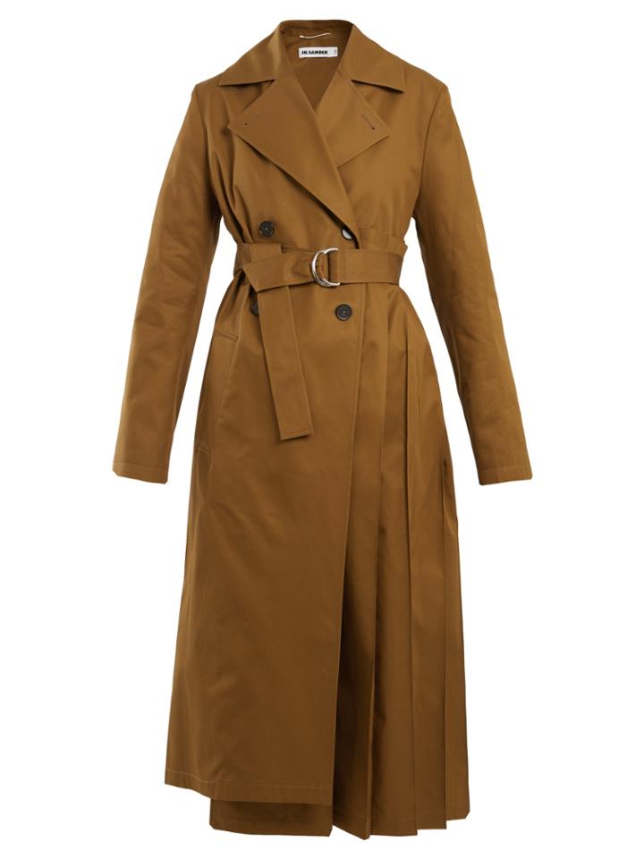 Jil Sander Esprit Cotton Trench Coat