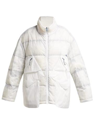 Matchesfashion.com A.a. Spectrum - On Track Lightweight Down Filled Jacket - Womens - White