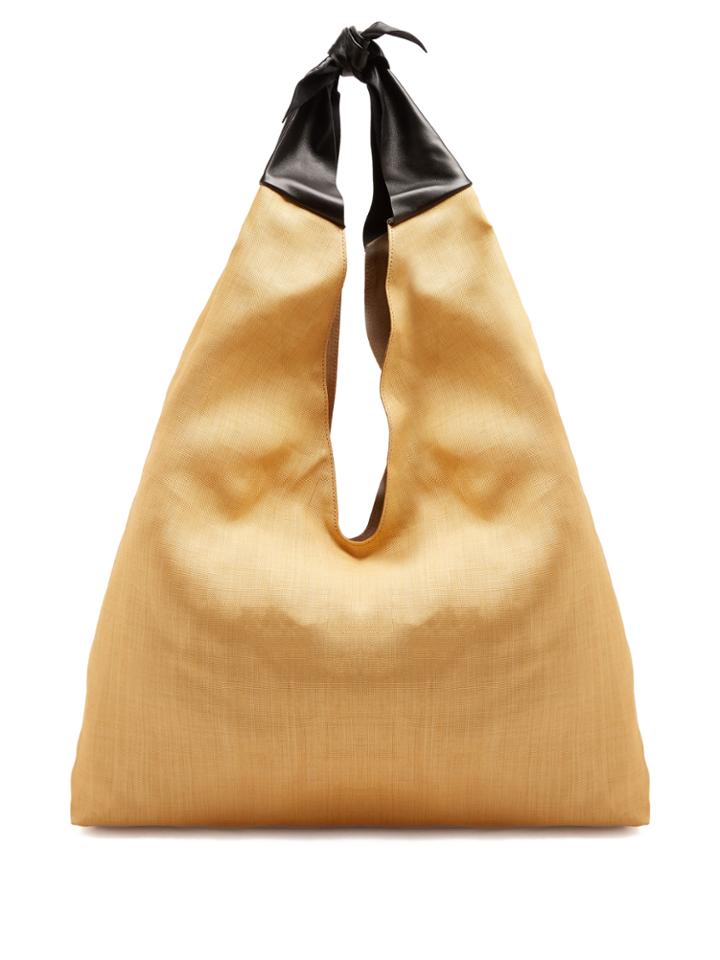 The Row Bindle Canvas Shoulder Bag