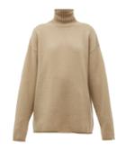 Matchesfashion.com Extreme Cashmere - No. 100 Hippy Cashmere Blend Sweater - Womens - Beige