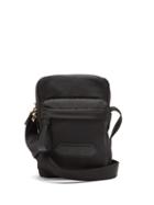 Tom Ford - Leather-trim Rep-shell Messenger Bag - Mens - Black
