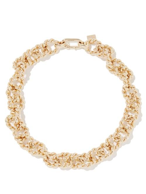 Lauren Rubinski - Rope-chain 14k Gold Necklace - Womens - Yellow Gold