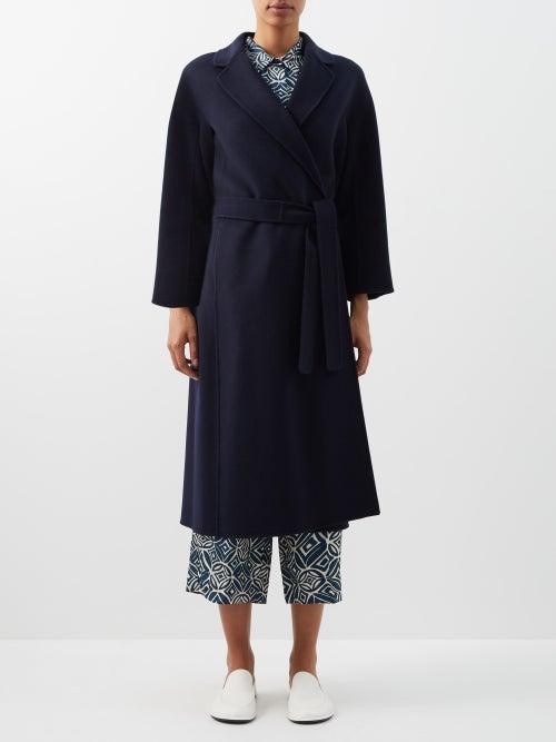 S Max Mara - Esturia Coat - Womens - Dark Navy