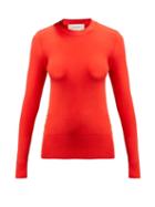 Matchesfashion.com Sportmax - Cali Sweater - Womens - Red