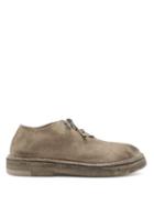 Matchesfashion.com Marsll - Prapa Suede Derby Shoes - Mens - Grey