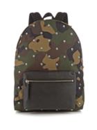 Alexander Mcqueen Camouflage-print Canvas Backpack