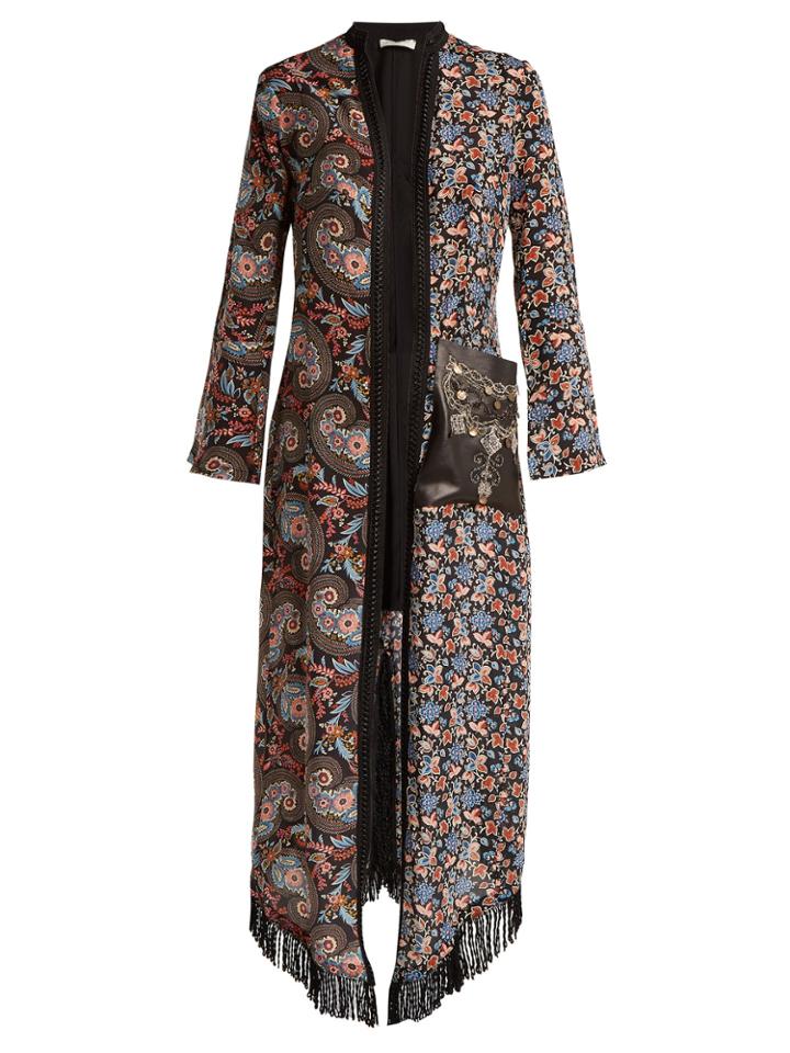 Anjuna Alessia Floral-print Kimono Cover-up