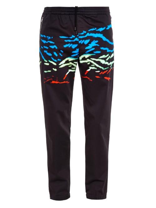 Tim Coppens Printed Cotton Track Pants