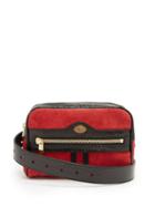 Matchesfashion.com Gucci - Ophidia Suede Belt Bag - Womens - Red Multi