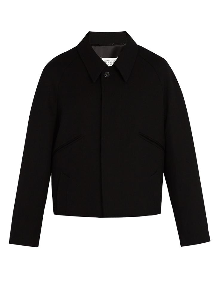 Maison Margiela Cropped Wool Jacket