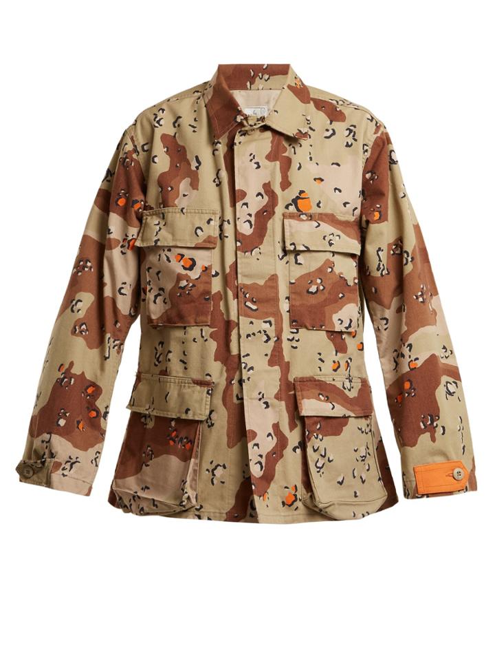 Myar 1990s Usj90 American Camouflage-print Jacket