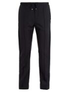 Valentino Pintucked Wool-blend Trousers