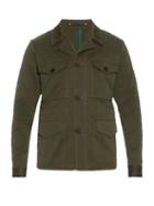 Paul Smith Single-breasted Cotton And Linen-blend Jacket
