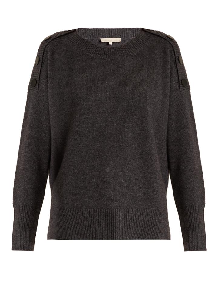 Vanessa Bruno Helga Round-neck Wool-blend Sweater