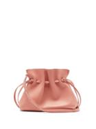 Matchesfashion.com Mansur Gavriel - Mini Protea Leather Cross Body Bag - Womens - Light Pink