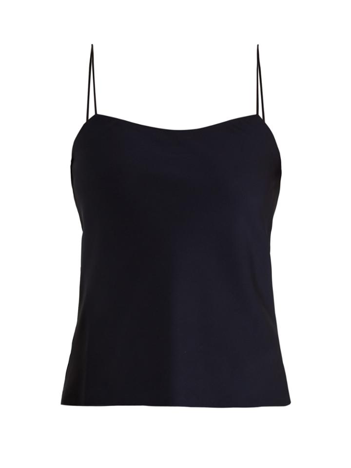 The Row Biggins Silk-blend Georgette Cami Top