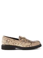 Vinnys - Club Snaffle Chain-embellished Leather Loafers - Mens - Multi